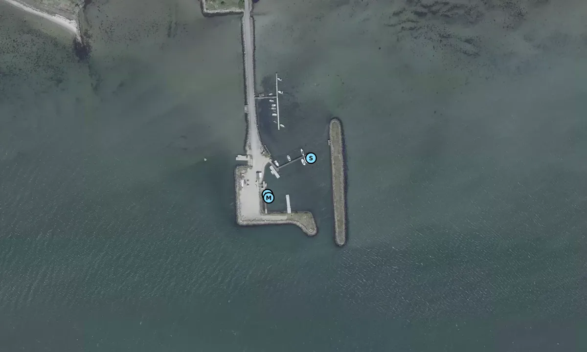 Satelite image of Vemmenæs Anløbsbro