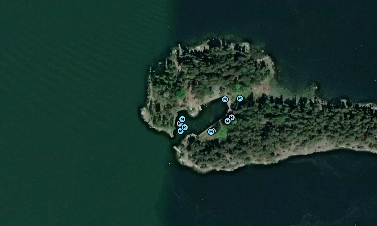 Satelite image of Verkarna