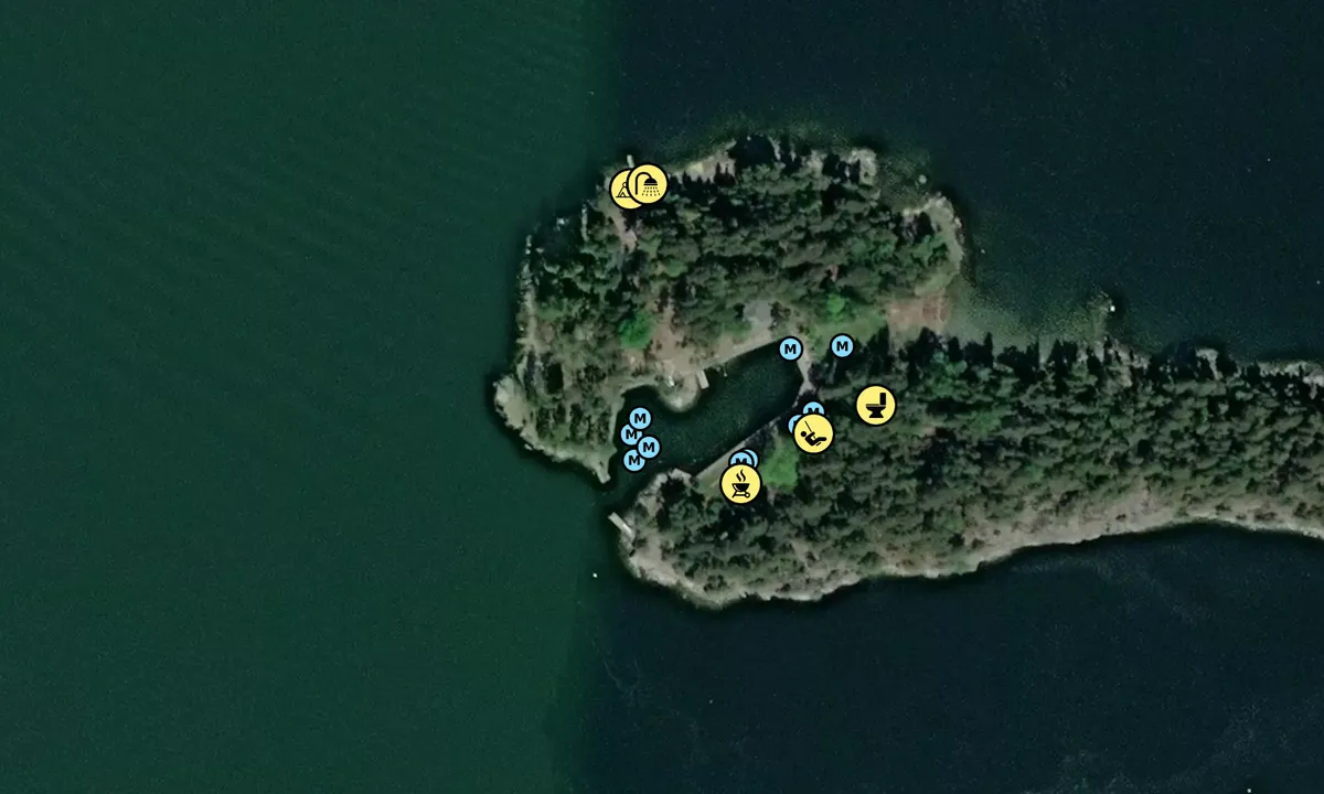 Satelite image of Verkarna
