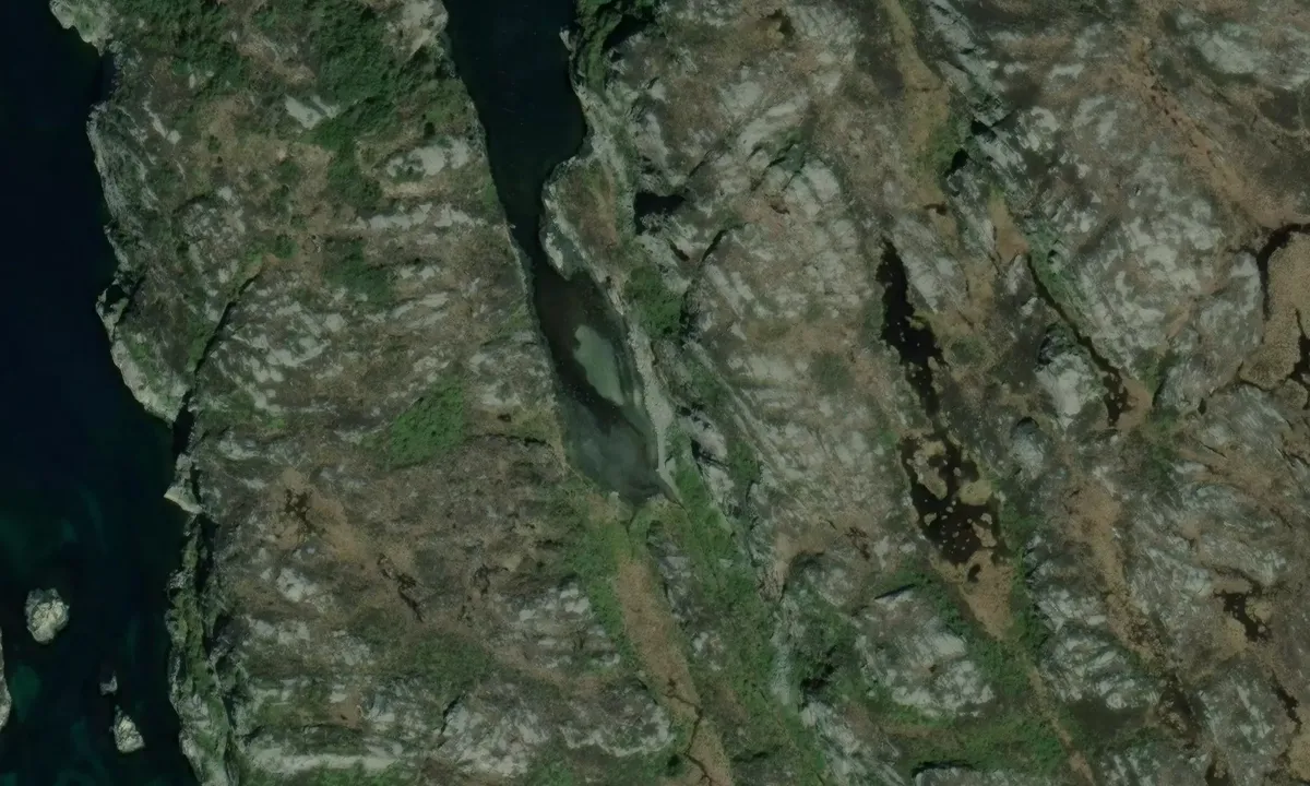 Satelite image of Vestre Båtevika