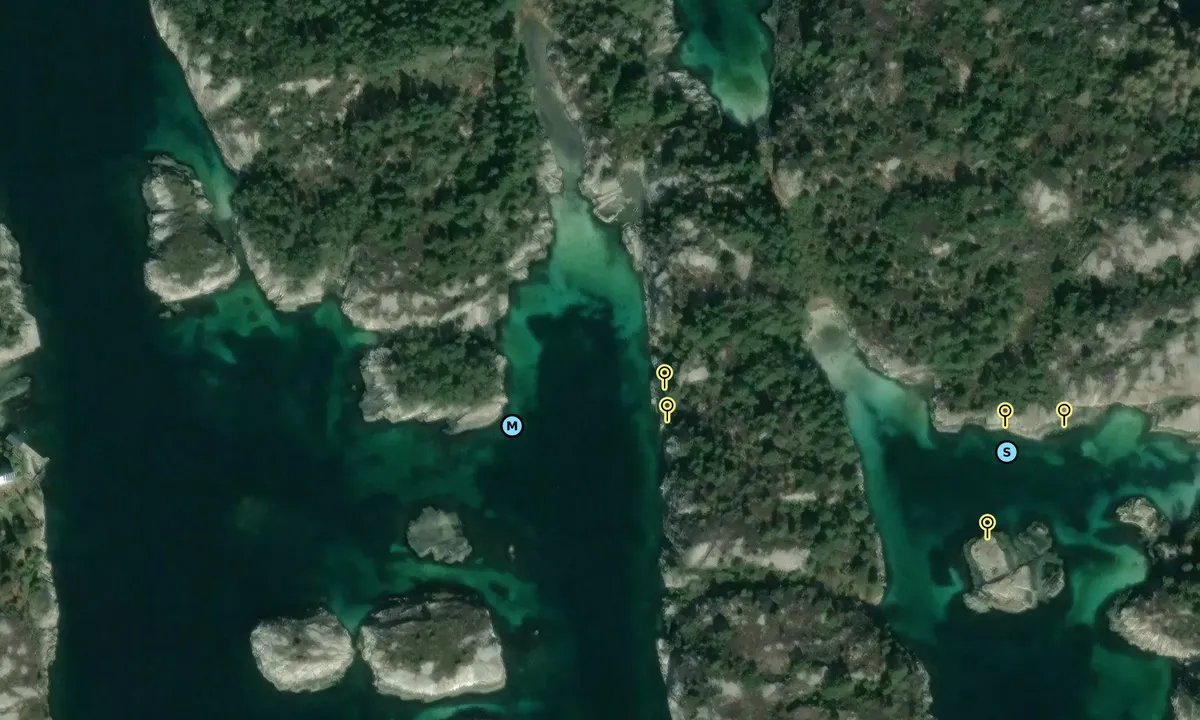 Satelite image of Vestre Kobbavågen