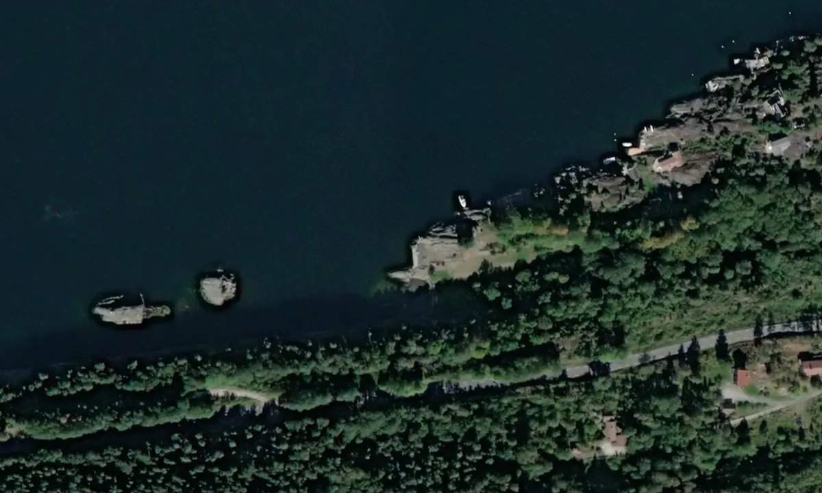 Satelite image of Vestre Stabbestad