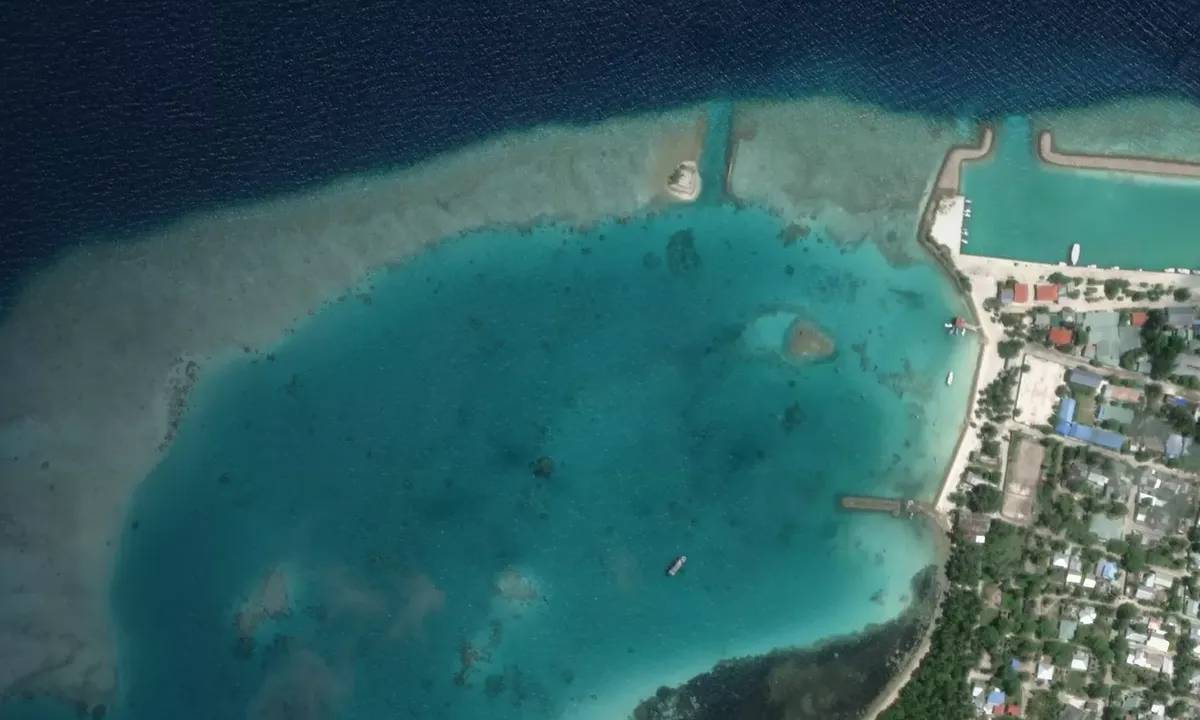 Satelite image of Veymandhoo