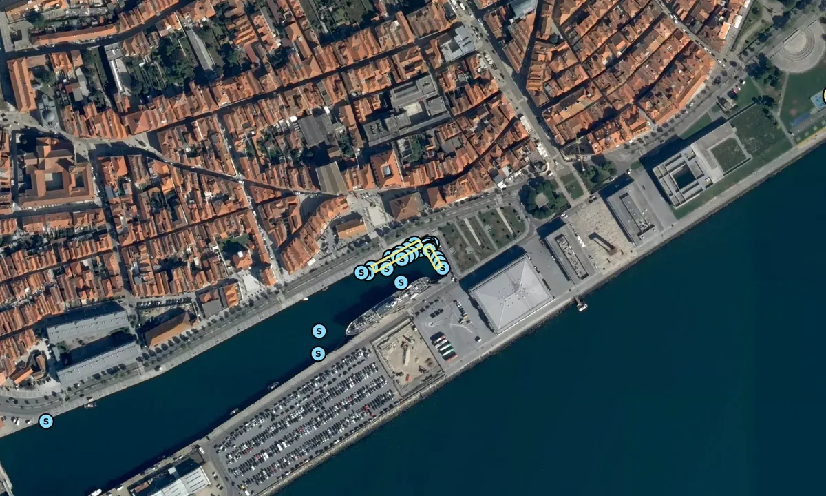 Satelite image of Viana do Castelo Marina