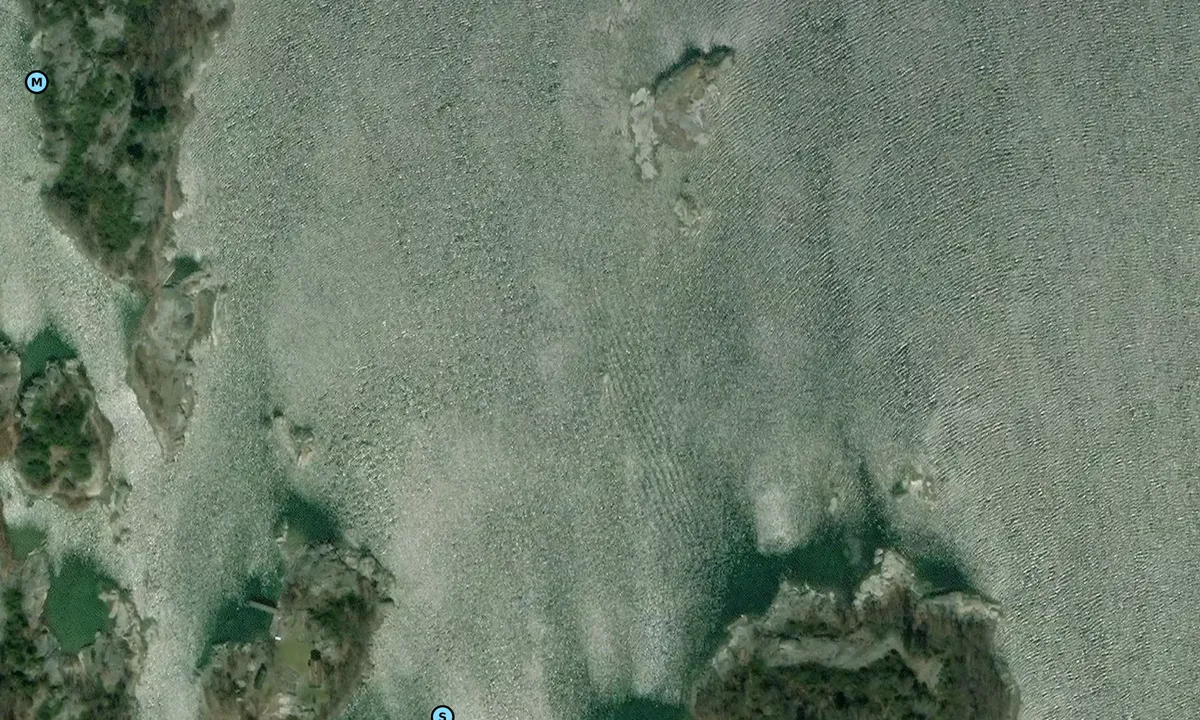 Satelite image of Vidinge, Vällingskäret