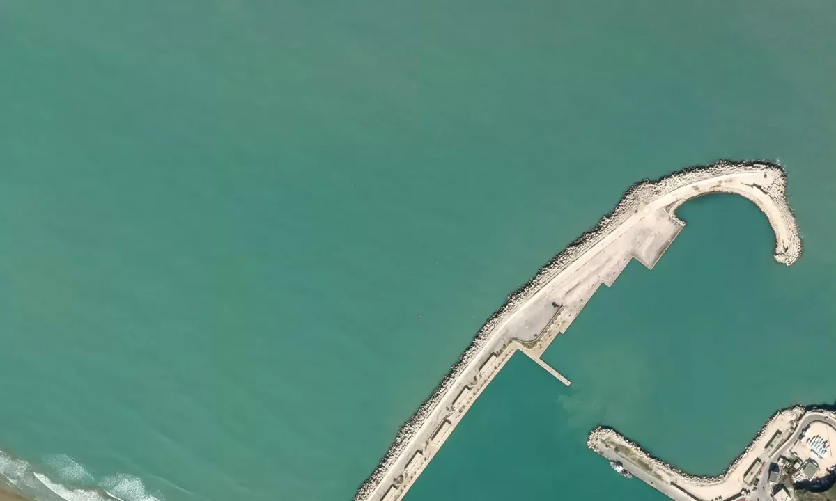 Flyfoto av Vieste Nord