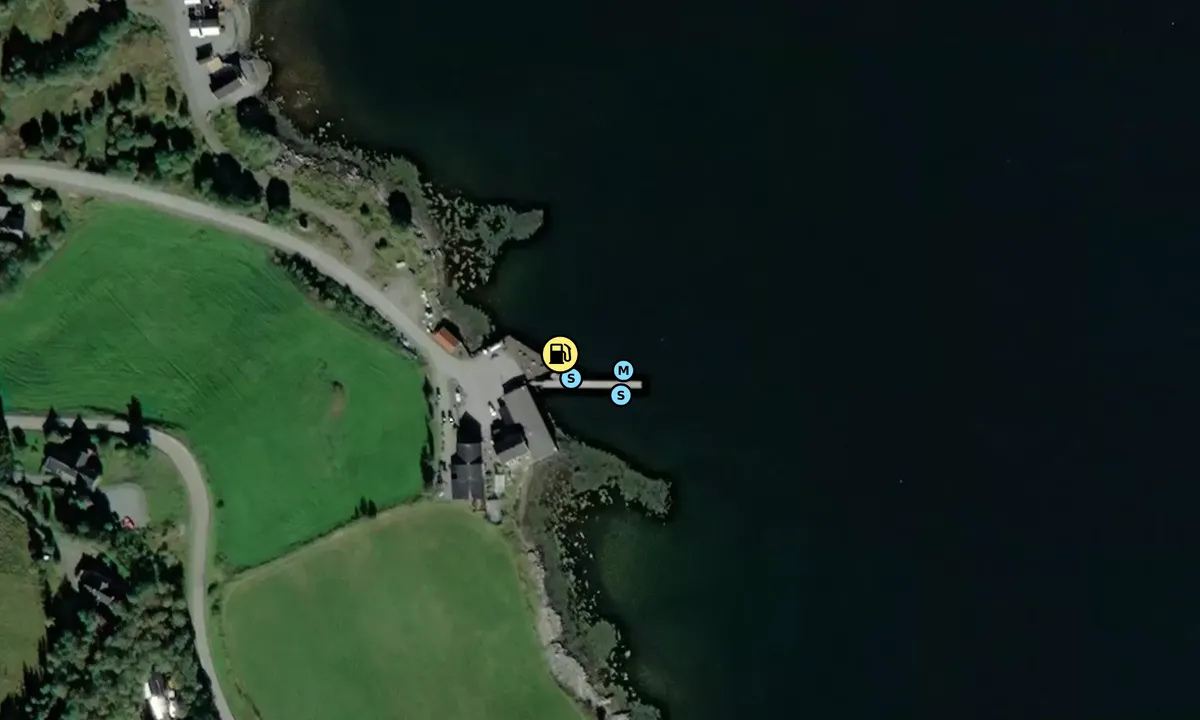 Satelite image of Vihals Gjestehavn