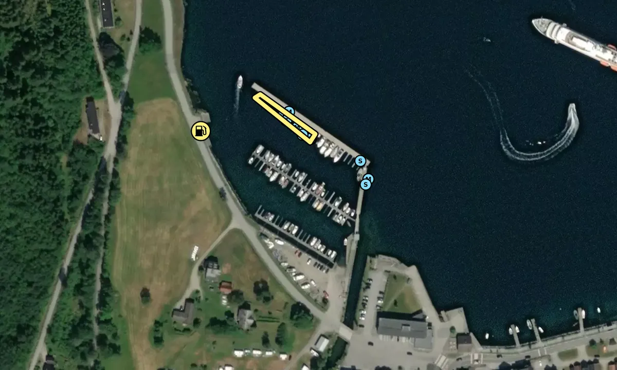 Satelite image of Vik Gjestehavn - Vikøyri