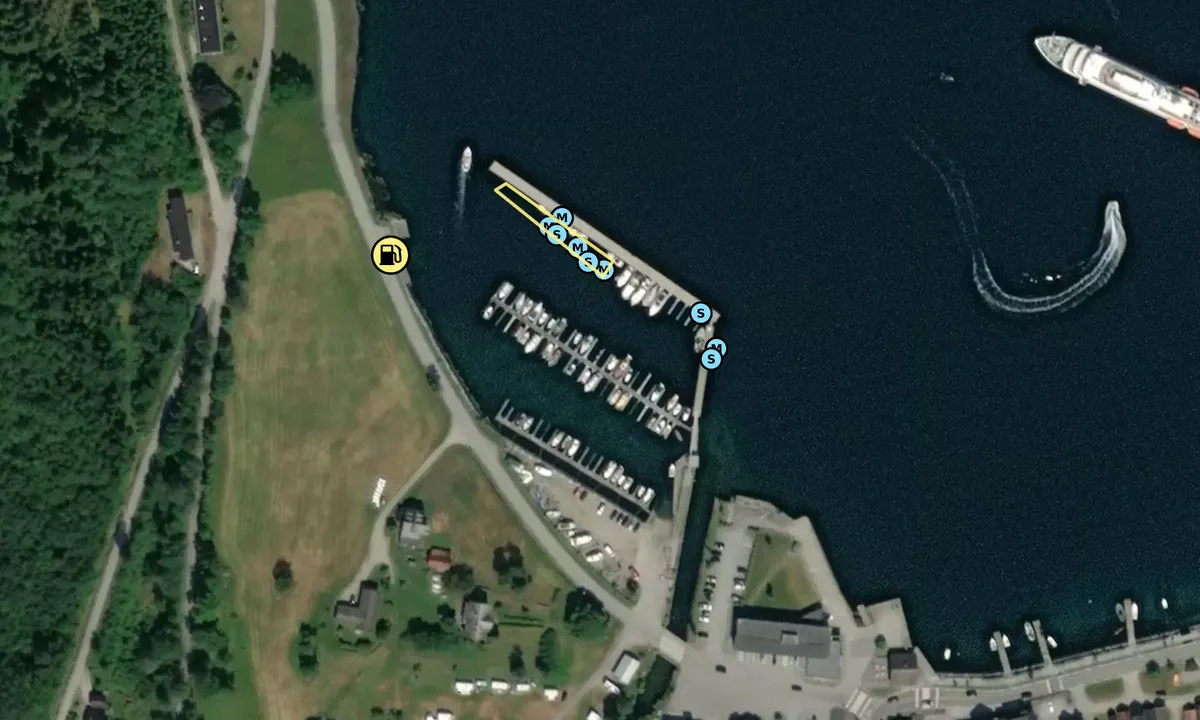 Satelite image of Vik Gjestehavn - Vikøyri