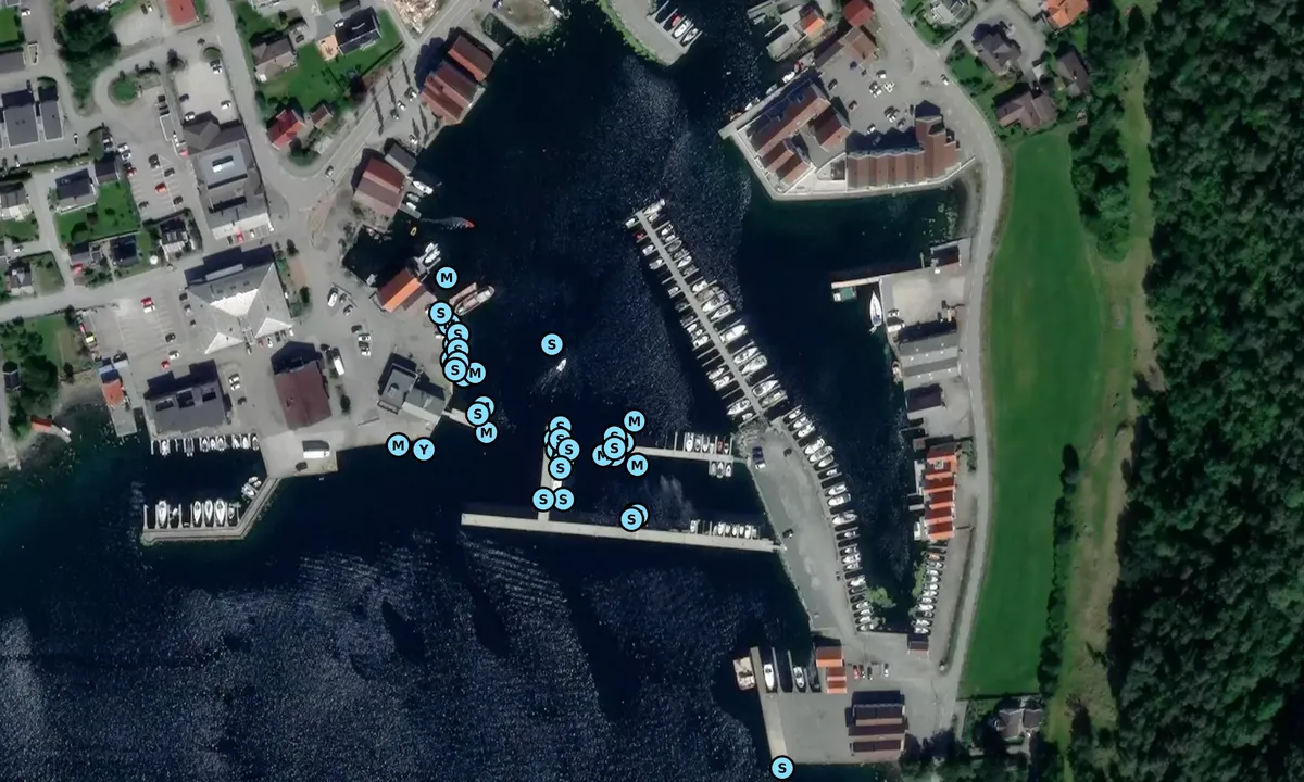 Satelite image of Vikevåg