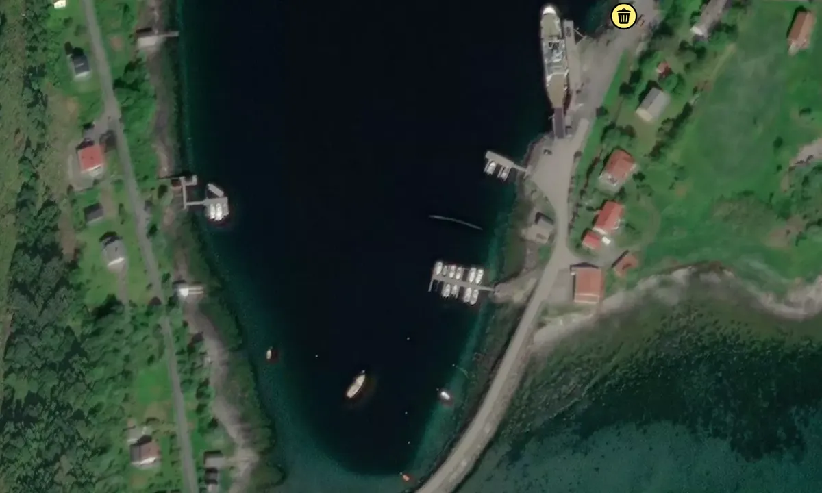 Satelite image of Vikholmen