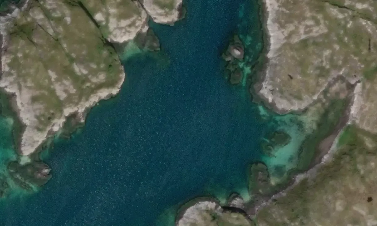 Satelite image of Villa Fyr