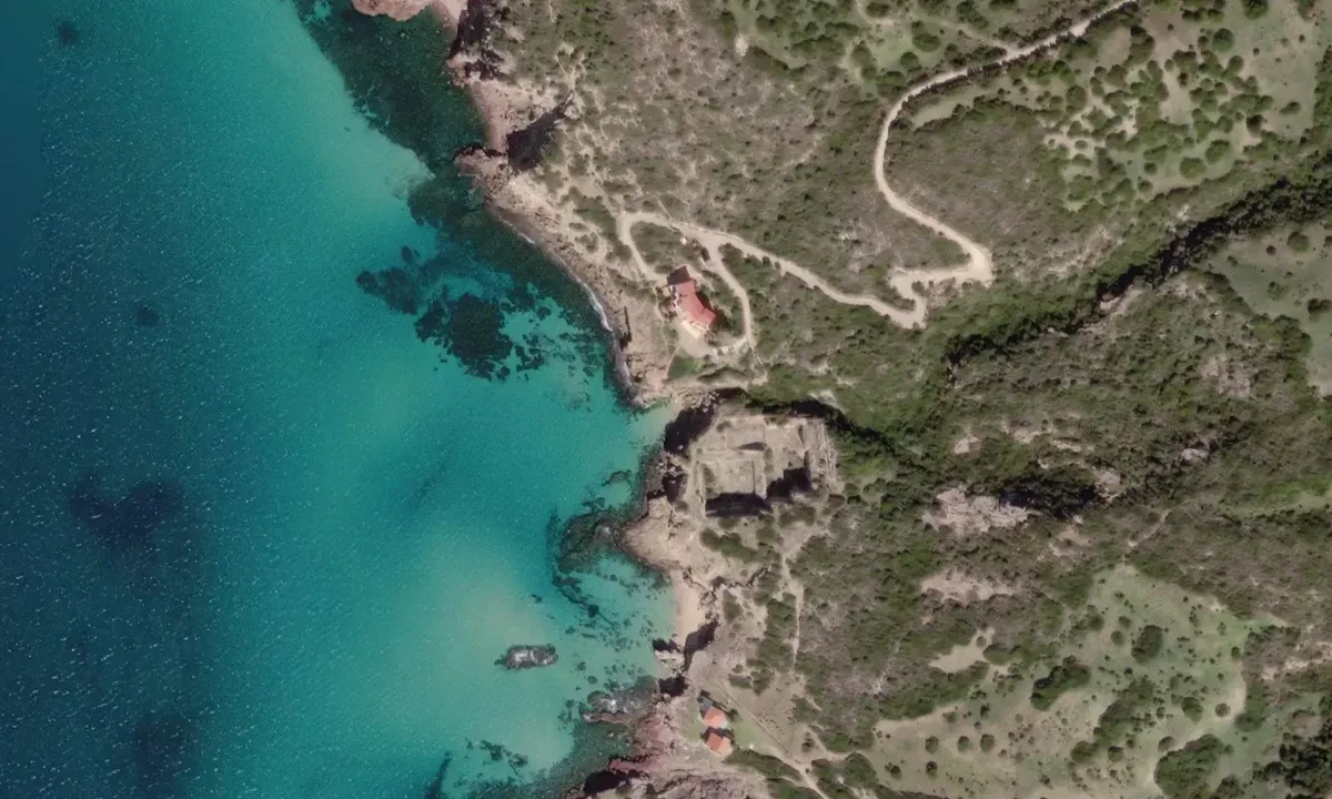 Flyfoto av Villa Wanda Cove
