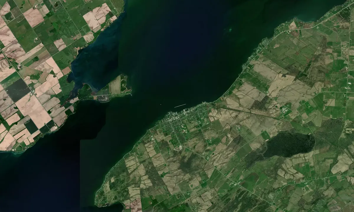 Flyfoto av Village Dock, Cape Vincent