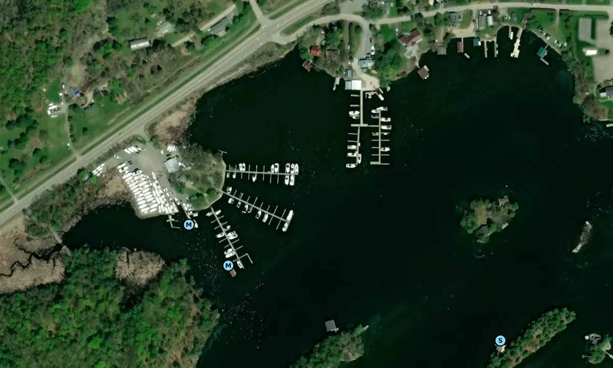 Satelite image of Village Quay Marina