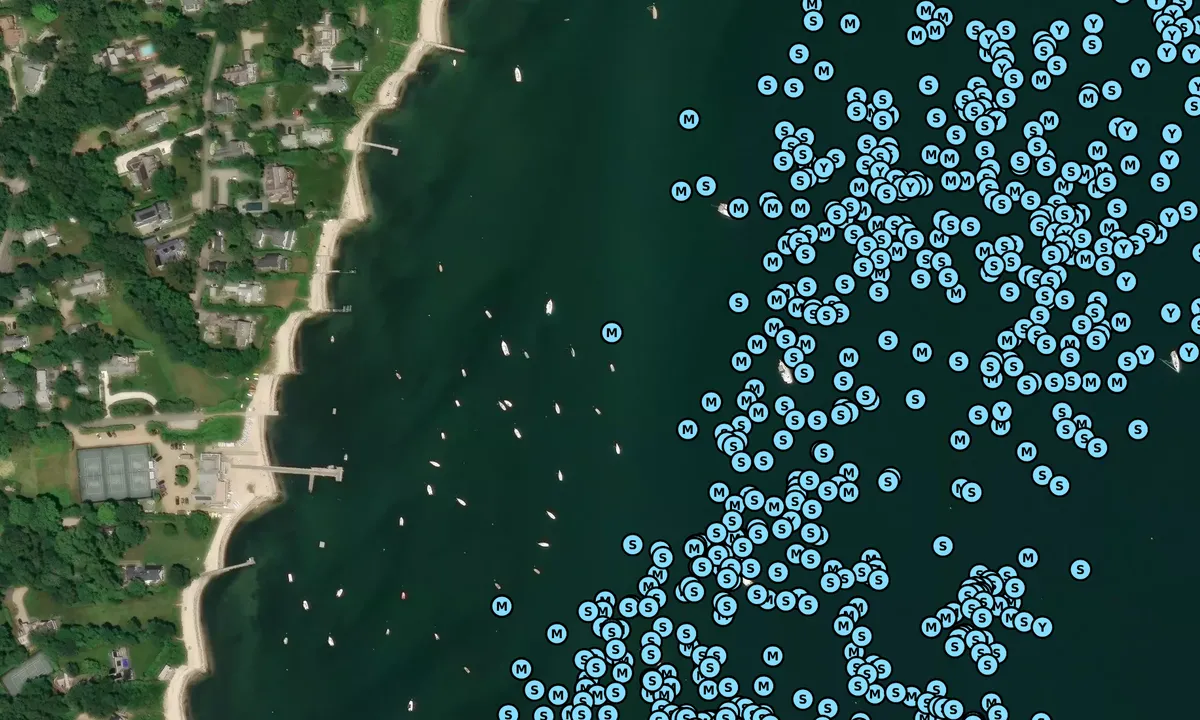 Satelite image of Vineyard Haven