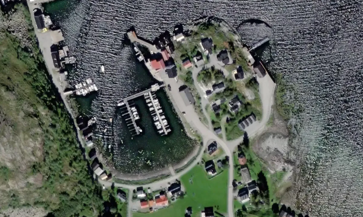 Satelite image of Vingsand