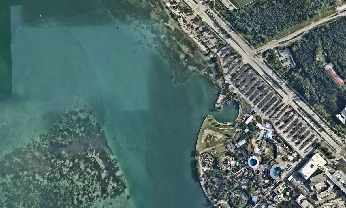 Flyfoto av Virginia Key Beach Anchorage