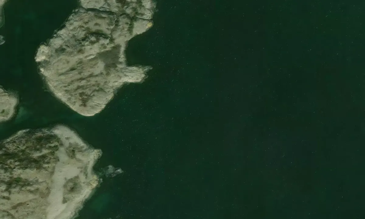 Satelite image of Virkesholmarna - Onsala Sandö