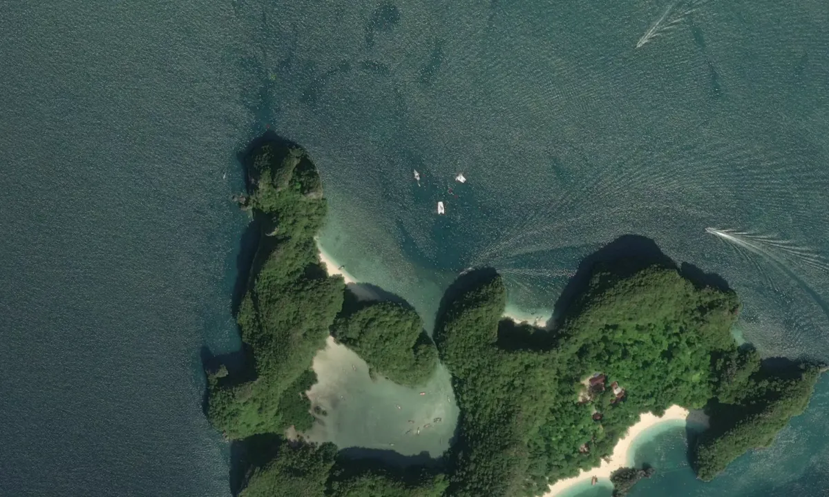 Flyfoto av Visiitor Buoys
