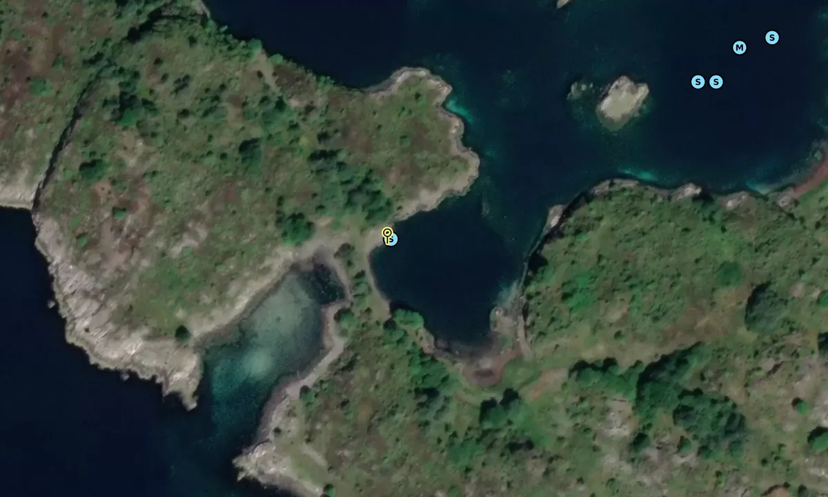 Satelite image of Visterøyna
