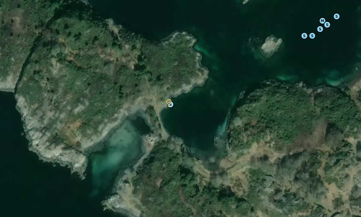 Satelite image of Visterøyna