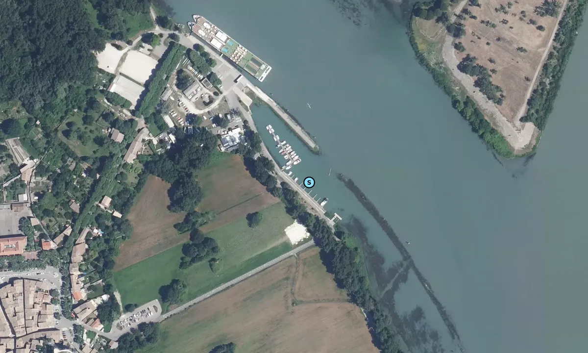 Satelite image of Viviers Halte de Plaisance