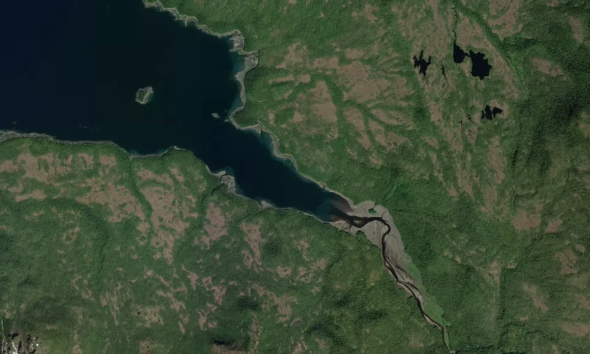 Flyfoto av Vixen Inlet
