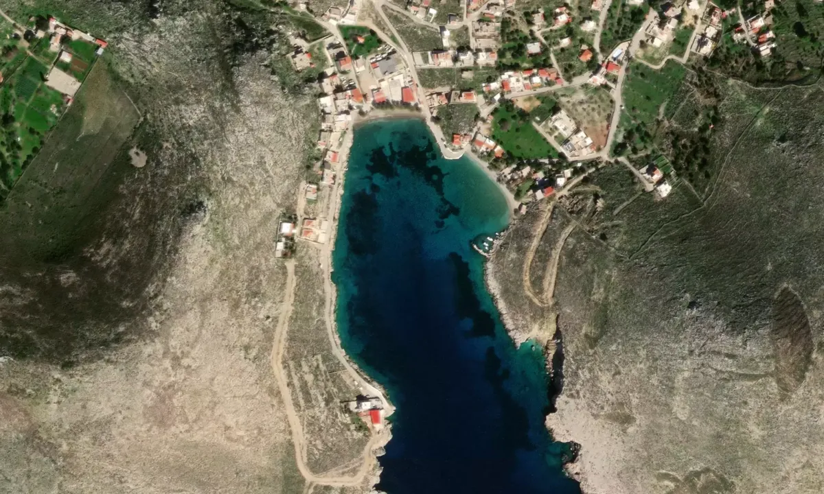 Flyfoto av Vlichadia