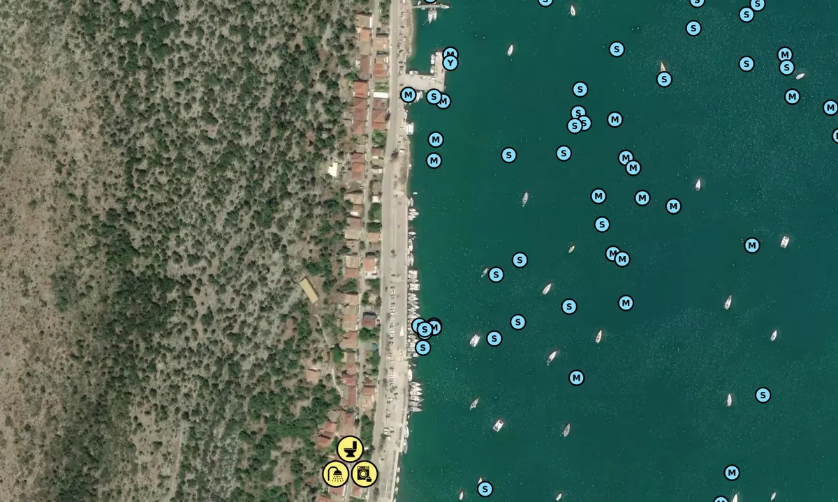 Satelite image of Vliho Yacht Club