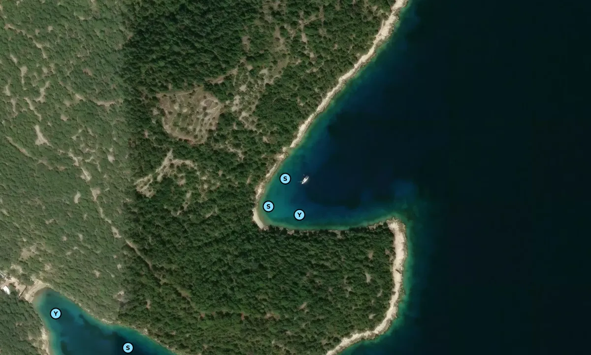 Satelite image of Vodena Uvala