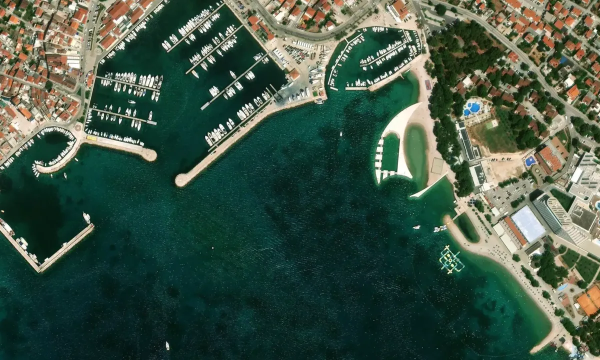 Flyfoto av Vodice