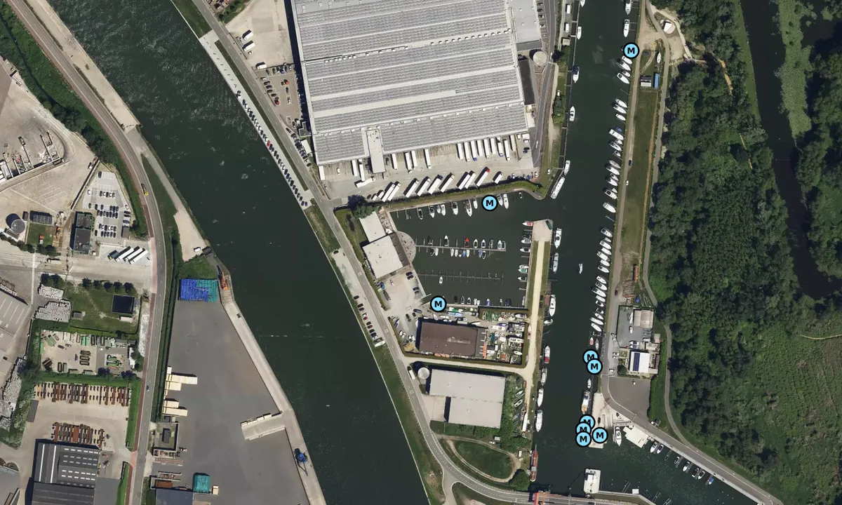 Satelite image of Volante Yacht Club