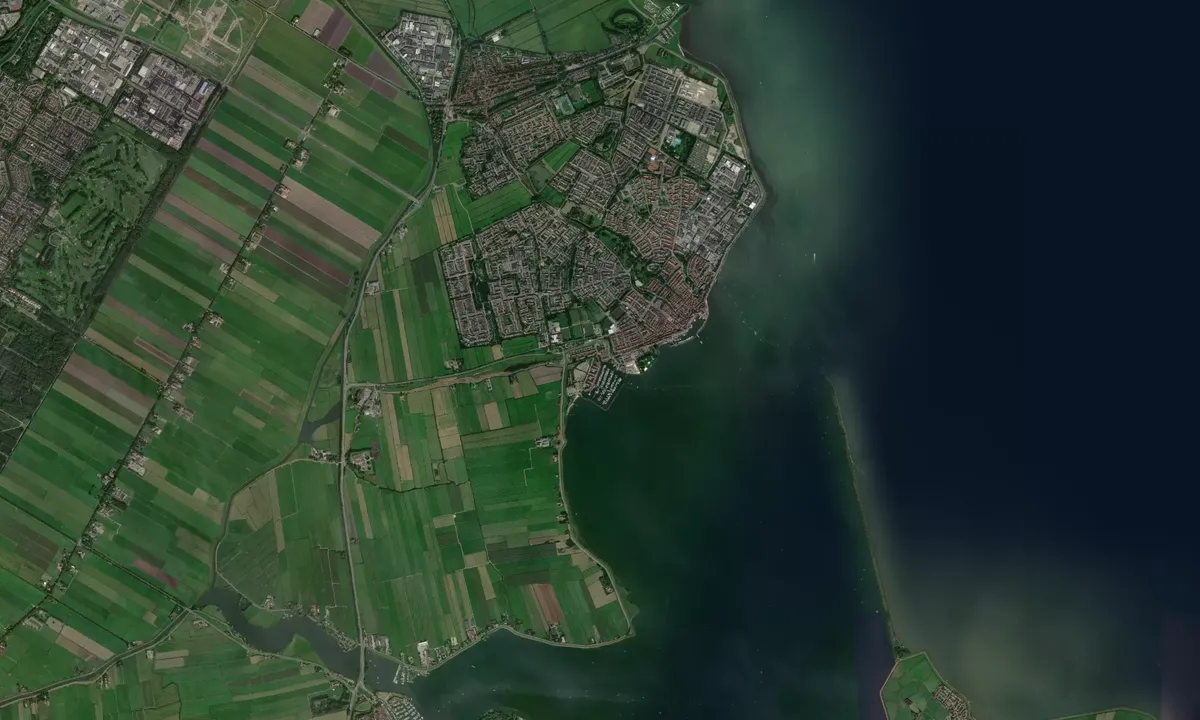 Flyfoto av Volendam Marina