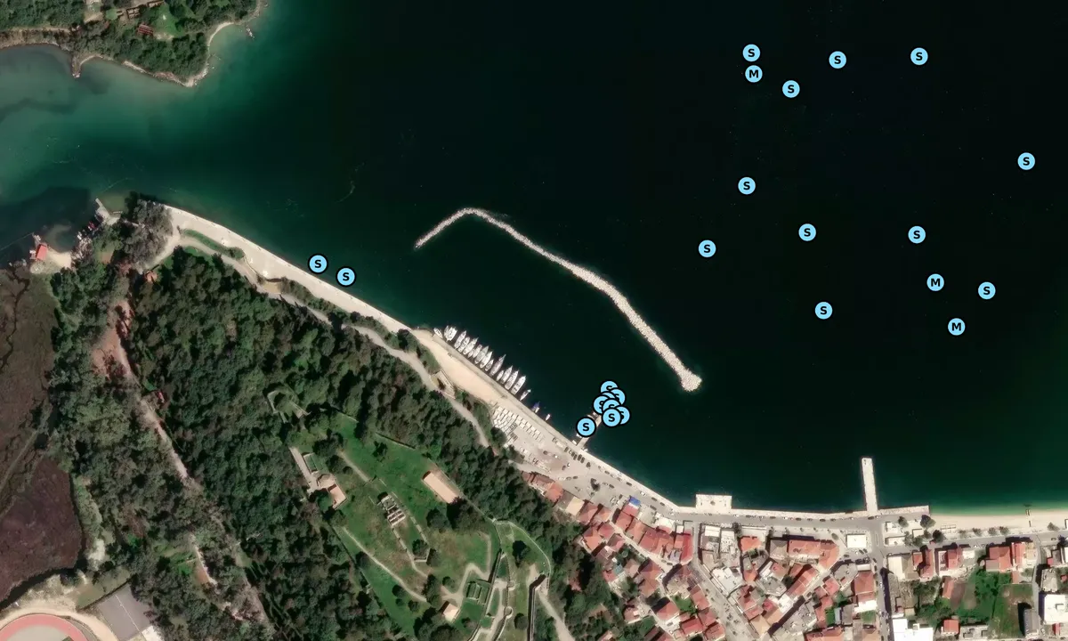 Satelite image of Vonitsa Marina