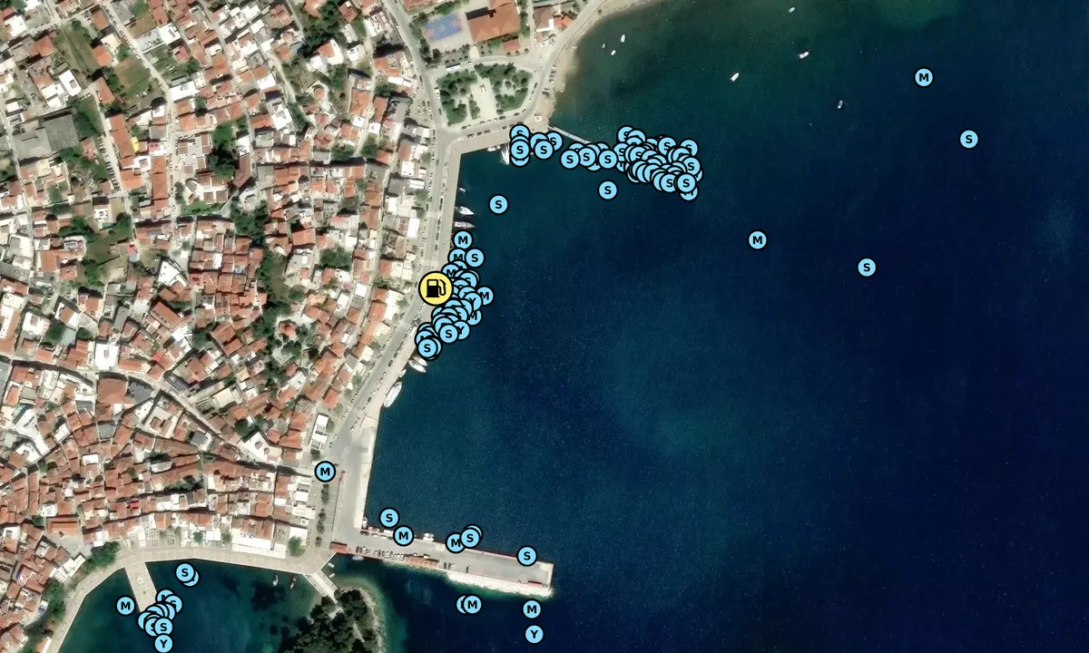 Satelite image of Vorio Neo Limani