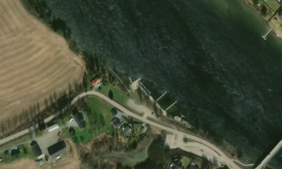 Satelite image of Vormsund båthavn