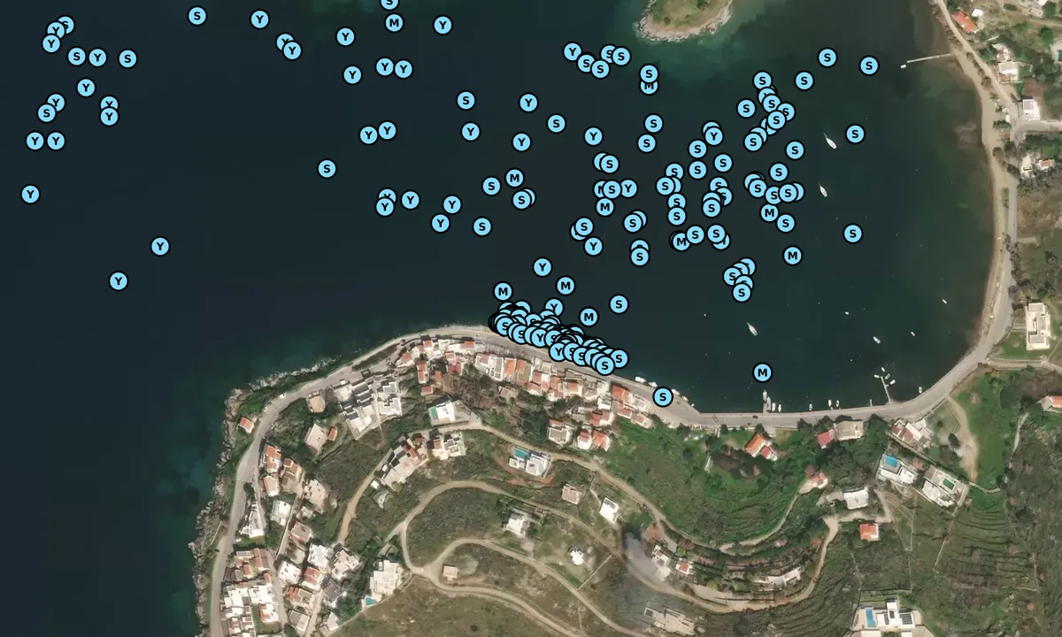 Satelite image of Vourkari