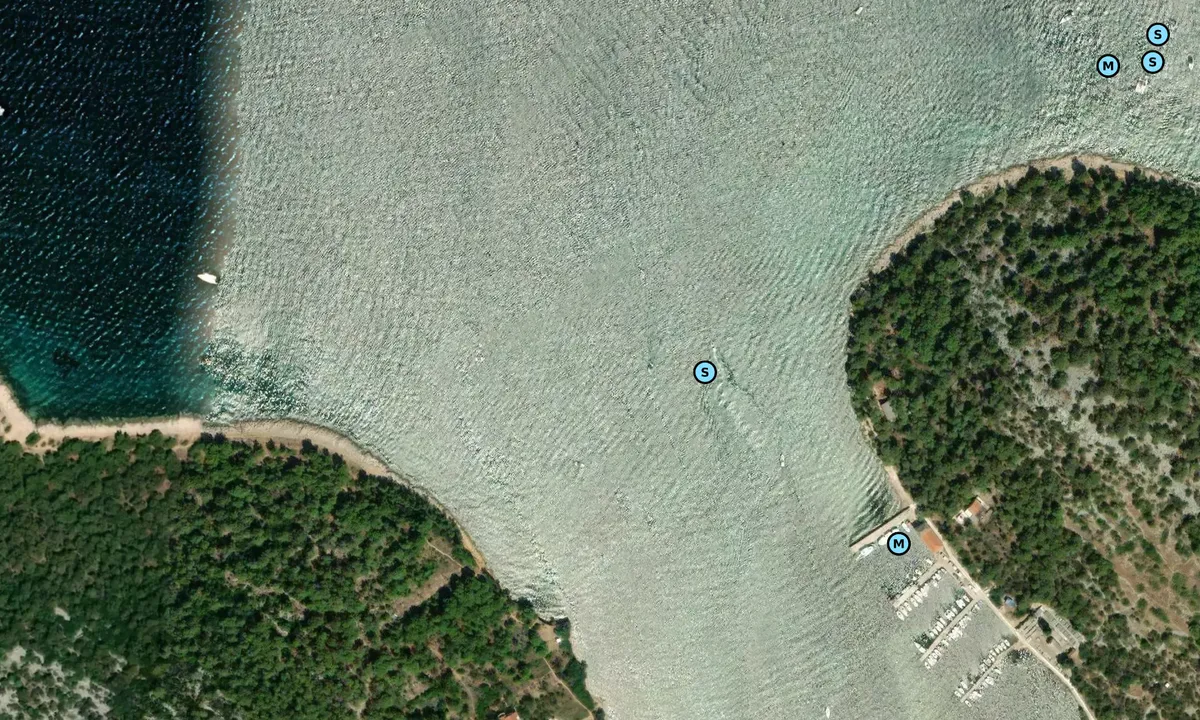 Satelite image of Vrgada
