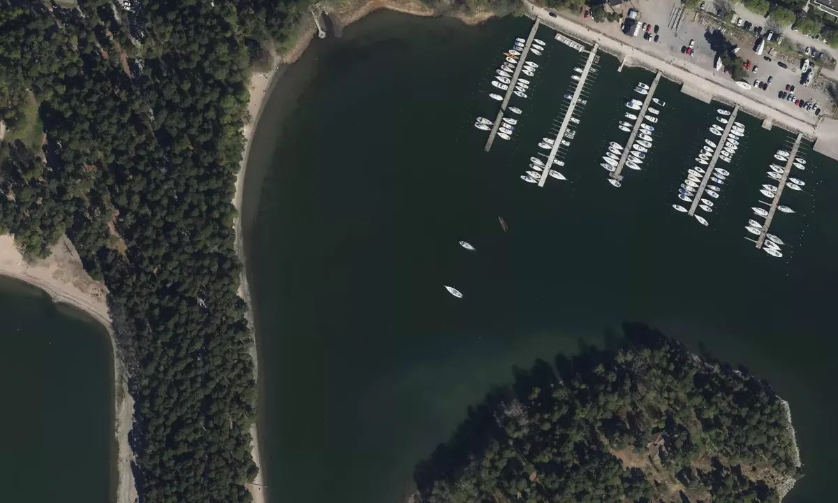 Satelite image of Vuosaaren Venekerho