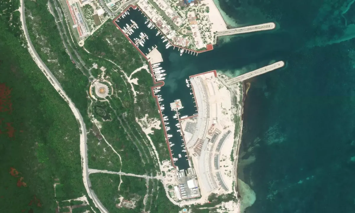 Flyfoto av V&V Marina