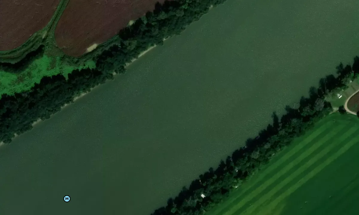 Satelite image of Wabash Island