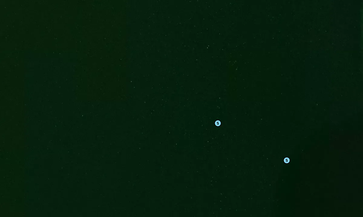 Satelite image of Waiska Bay South