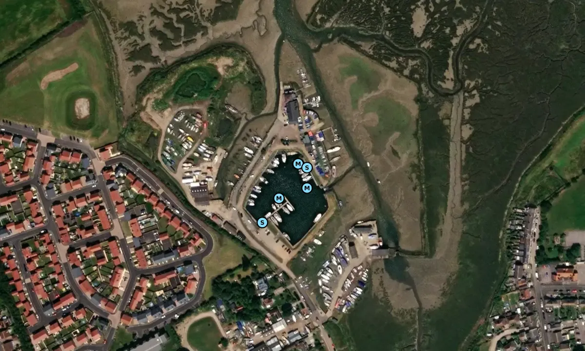 Flyfoto av Walton Yacht Basin