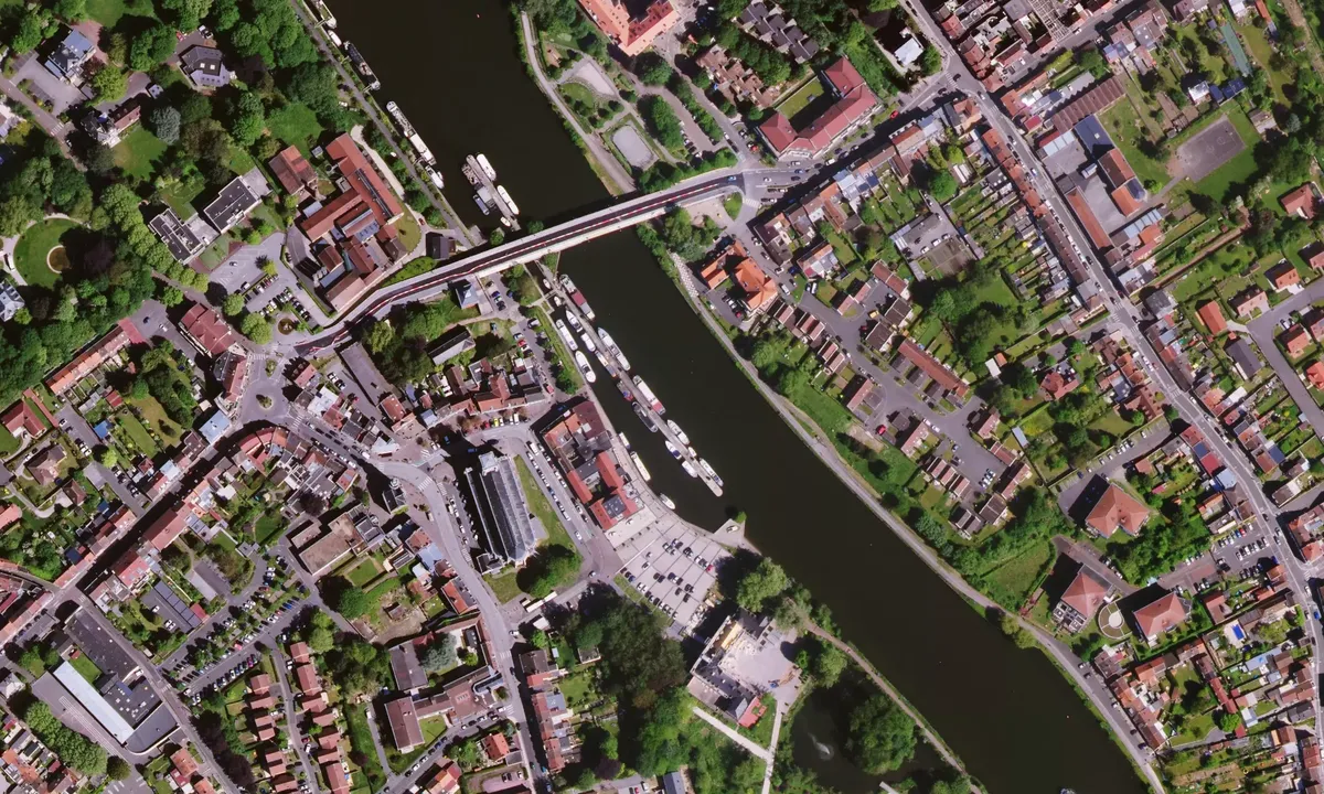 Satelite image of Wambrechies