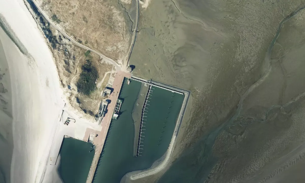 Flyfoto av Wangerooge 1