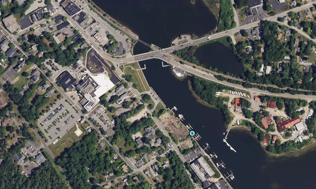 Satelite image of Wareham Town Dock