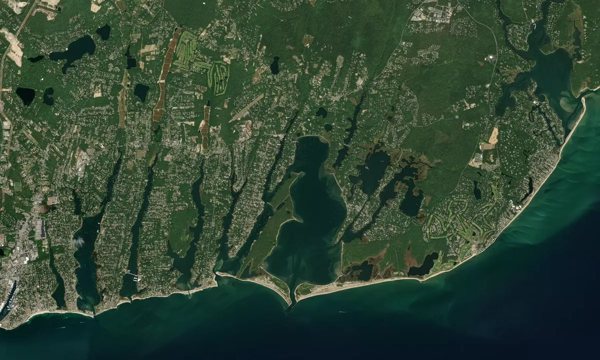 Flyfoto av Washburn Island North