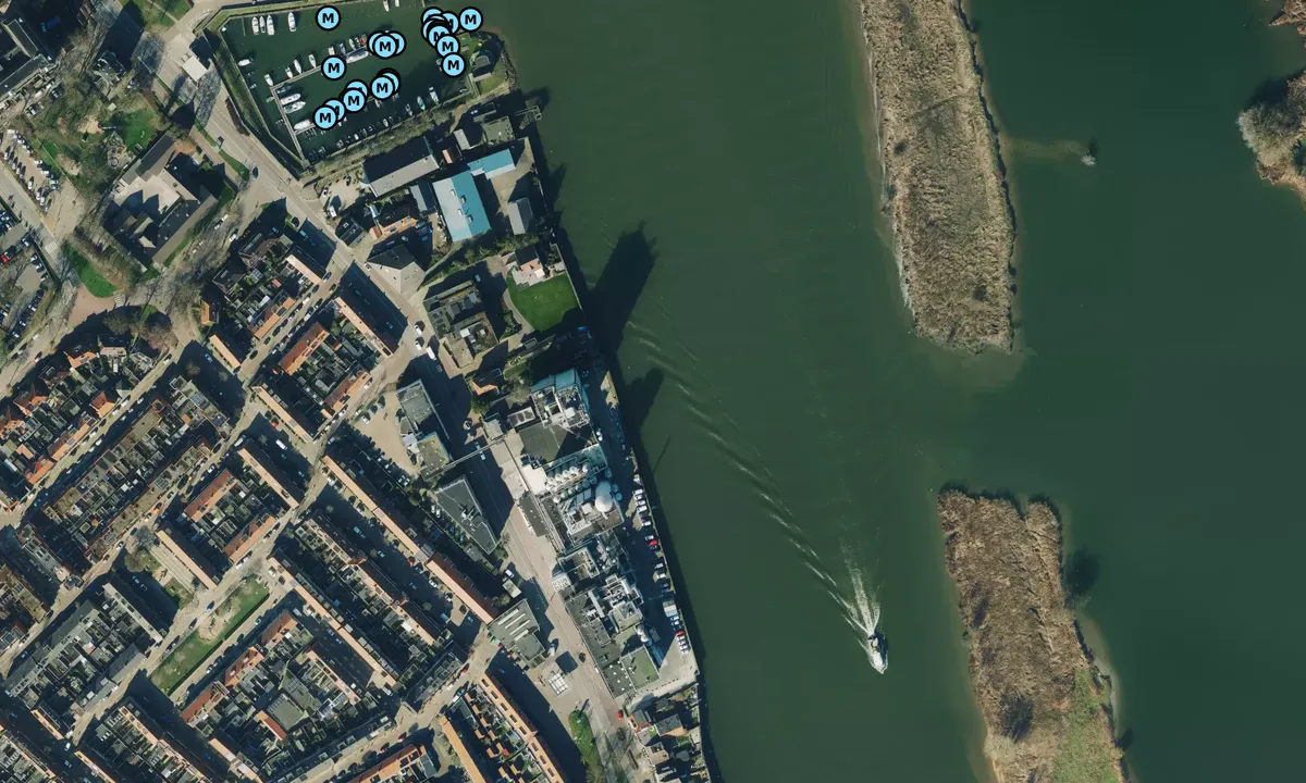 Satelite image of Water Sport Association De Bovenhaven
