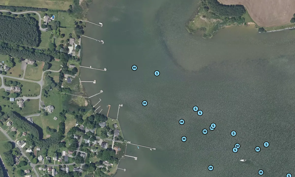 Satelite image of Waterhole Cove